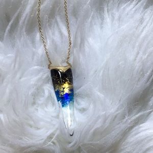 Alexis Bittar pendant necklace.